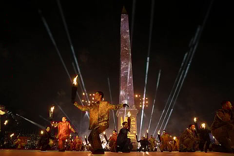 2024 Paralympics Opening Ceremony: Artists perform during the Opening Ceremony
